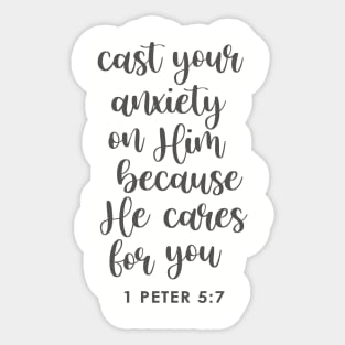 Case all your anxiety Sticker